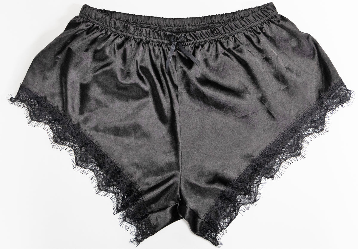 The Sleepover Shorts Silk & Lace